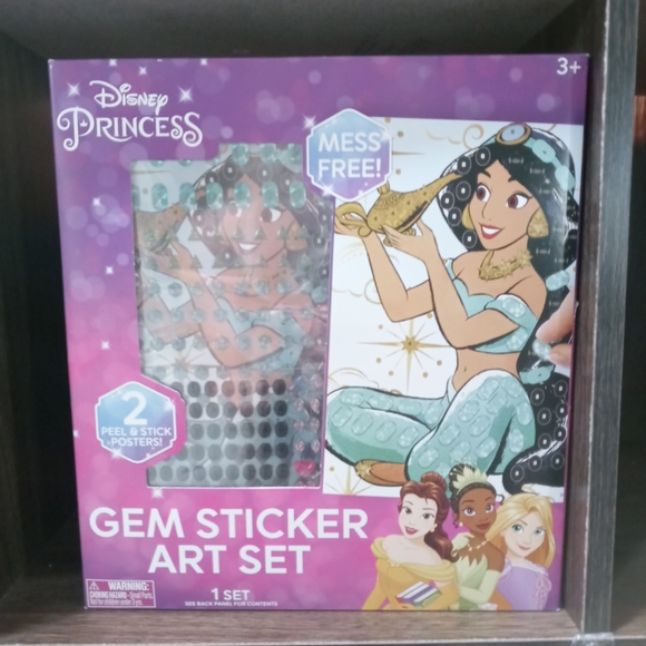 FROZEN/DISNEY PRINCESS JASMINE activity/craft set w/ FREE LIP GLOSS - Picture 3 of 3
